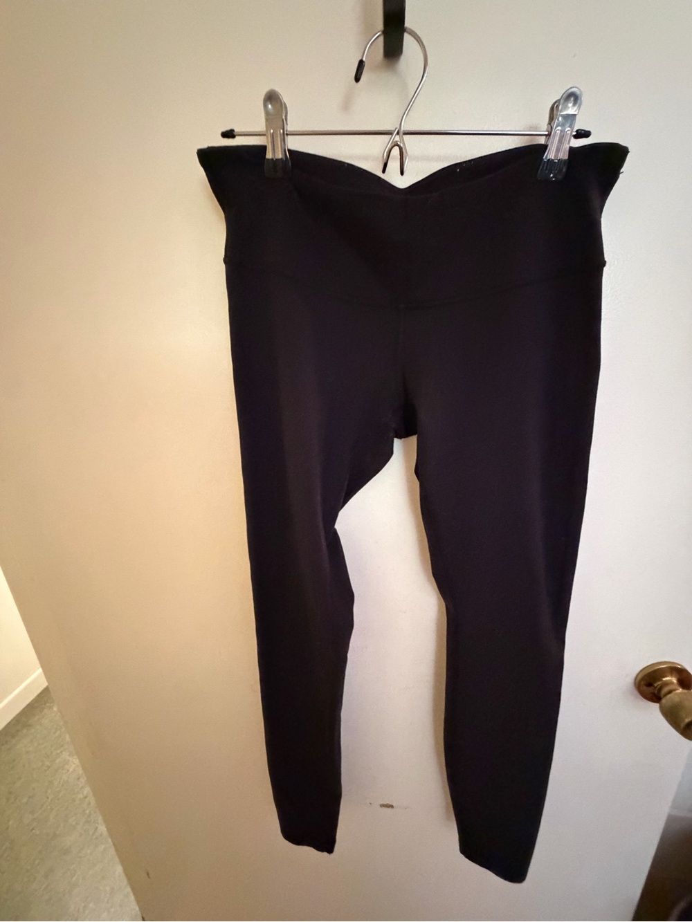 lululemon athletica Black V-Waist Leggings